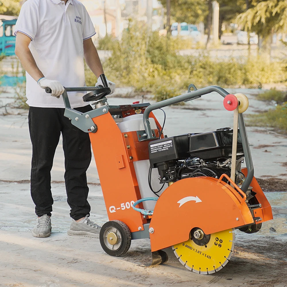 500mm Asphalt Concrete Road Cutting Machine Diesel Engine Pavement Floor Saw Cutter