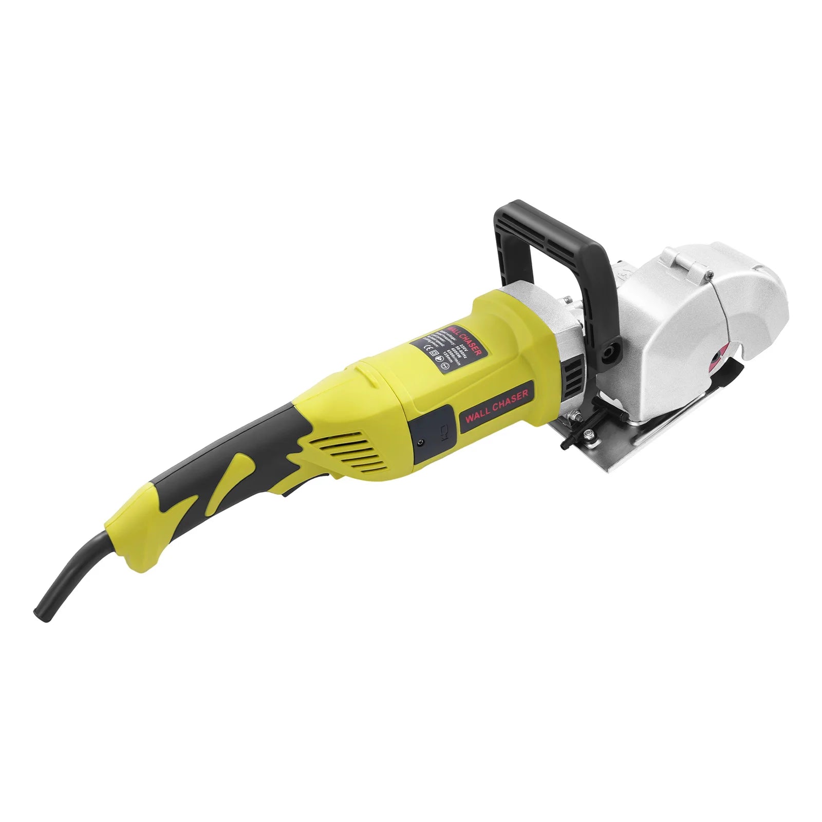 4000W Electric Wall Slotting Machine Circular Saw Concrete Cutter Brick Slot Cutter Groove Cutting Wall Chaser 4.76 IN 220V