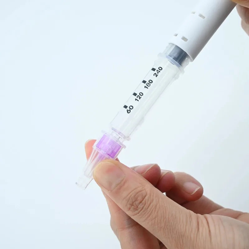 5/10Pcs Adjustable Disposable Insulin Syringe Pen Portable Insulin Injection Device Medication 60U Magic Beauty Injection Pen