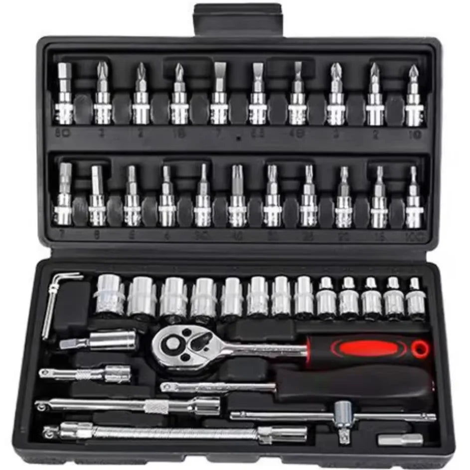 46Pcs Auto Repair Ratchet Set