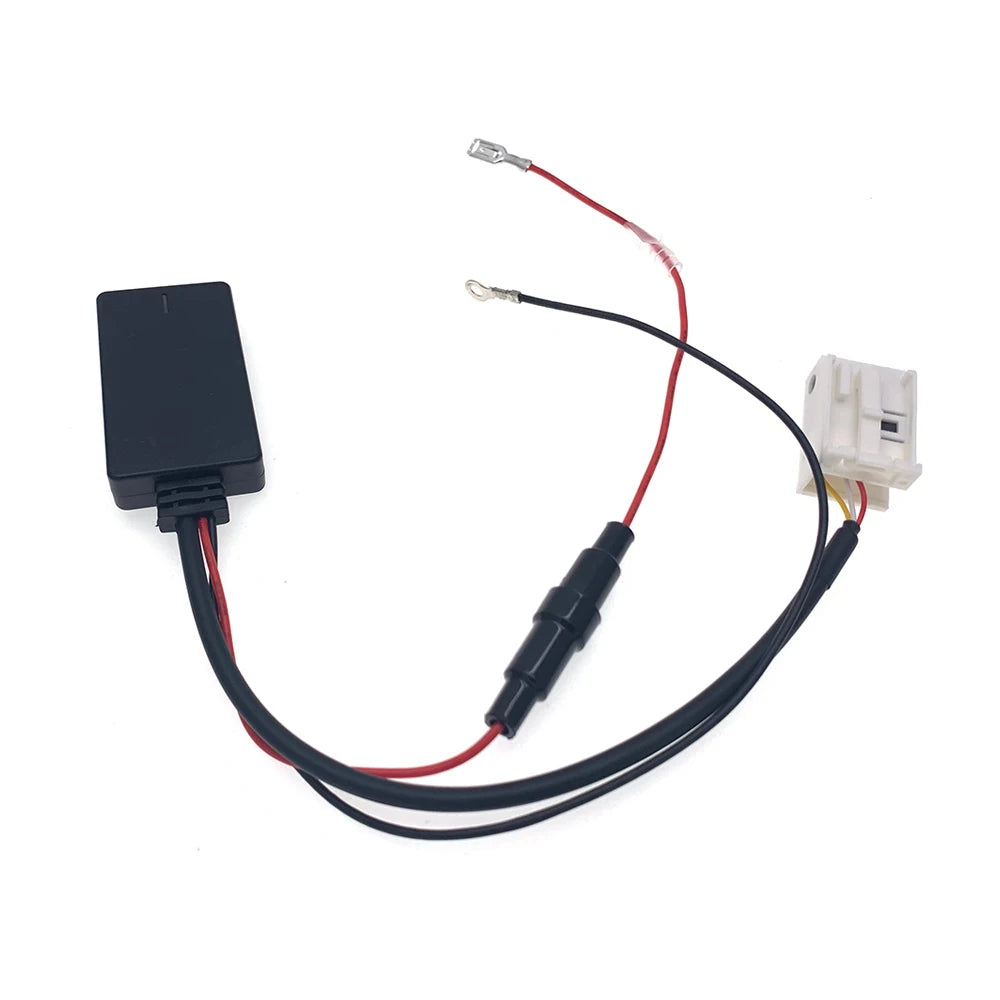 12Pin Wireless Audio Input Car Bluetooth Module Aux Cable Adapter For Audi A3 TT A4 S4 A6 A8 A8L 2007-2014 Six-disc CD
