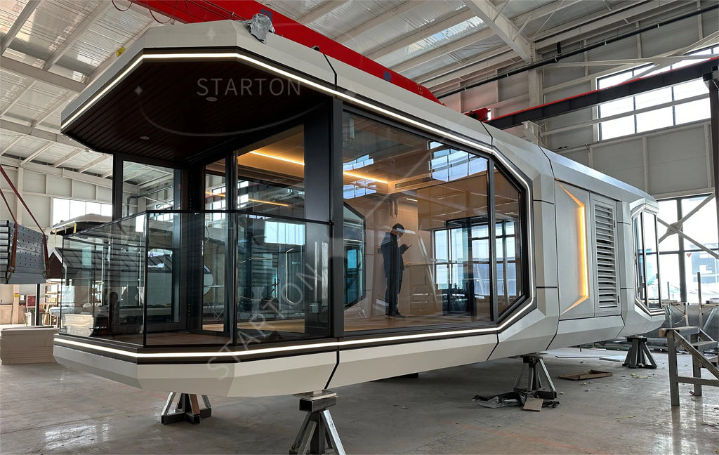 Capsule House Space Capsule With Intelligent S custom.2 Stories Frame House Prefabricated Prefab Modern Home Luxury Houses