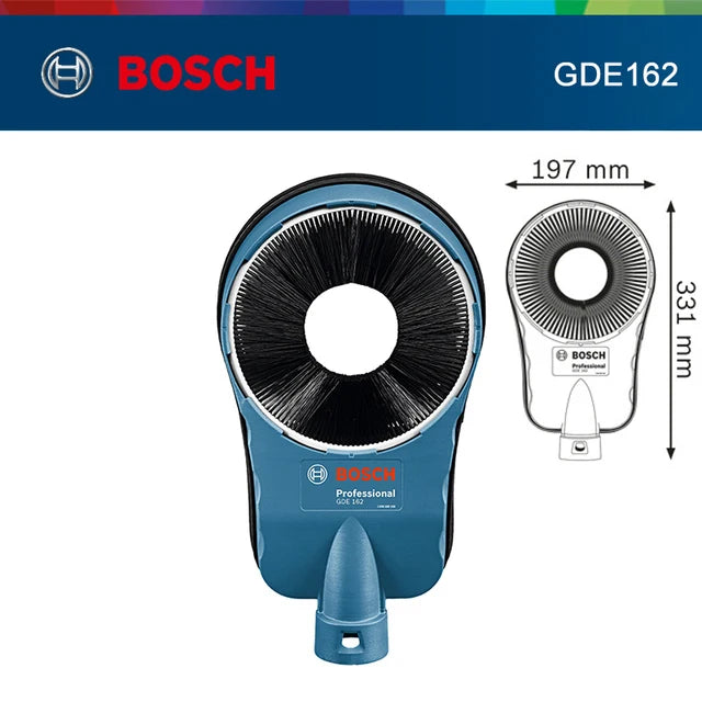 Accessoires pour aspirateur Bosch GDE 68 / GDE 162 pour perceuses visseuses électriques et perforateurs des séries GBH / GSB / GBM