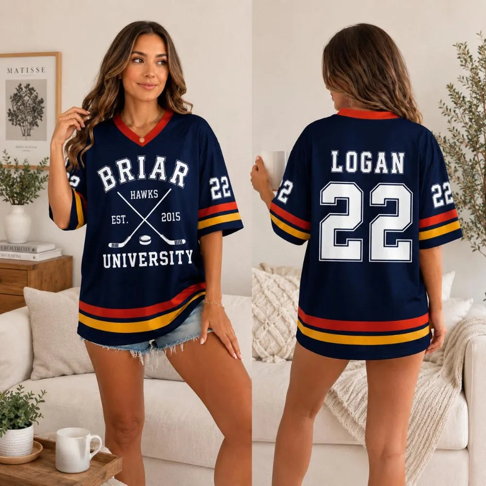 Film Off Campus Briar University Maillot Graham 44 LOGAN 22 T-shirt Homme Femme Manches Courtes Respirant Coton Haut Été