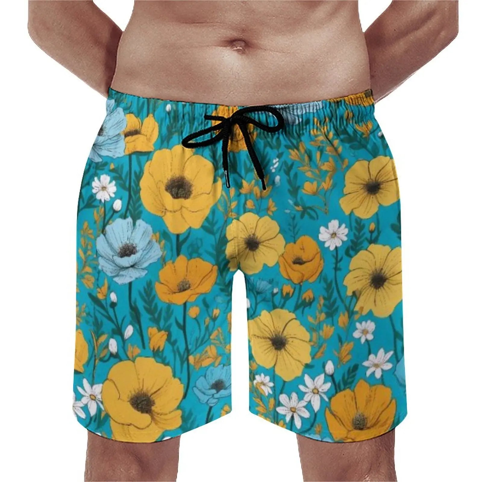 Maillots de bain d'été assortis pour couples, maillots de bain deux pièces pour femmes, motifs floraux d'été personnalisables