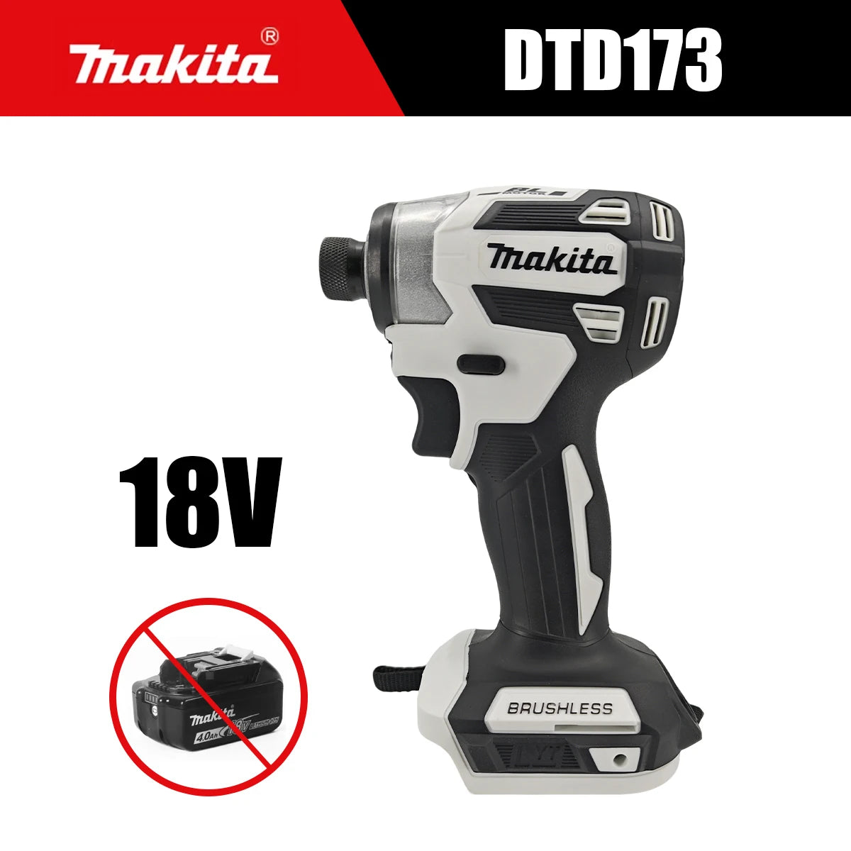 Makita DTD173 18V Brushless Impact Driver