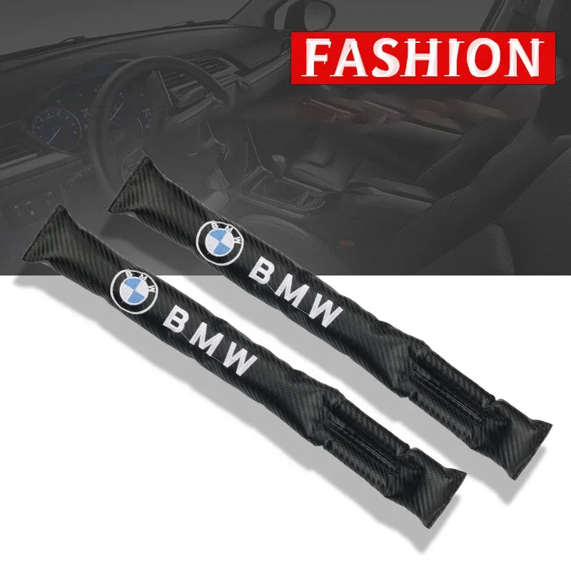 2Pcs for BMW Car Cushion Crevice Gap Stopper Protector Cover M E46 E39 E90 X1 X3 X5 E70 M3 M5 Power performance Accessories