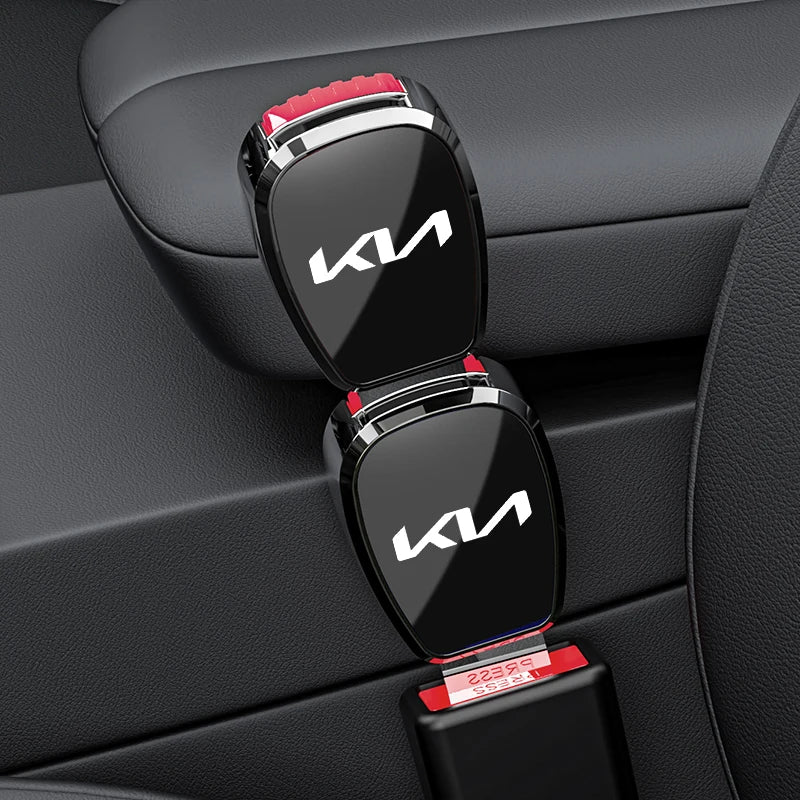 Car Seat Belt Clip Extension Plug Car Safety Seat Lock Buckle For Kia Sportage Morning Ceed Picanto Rio ProCeed KN