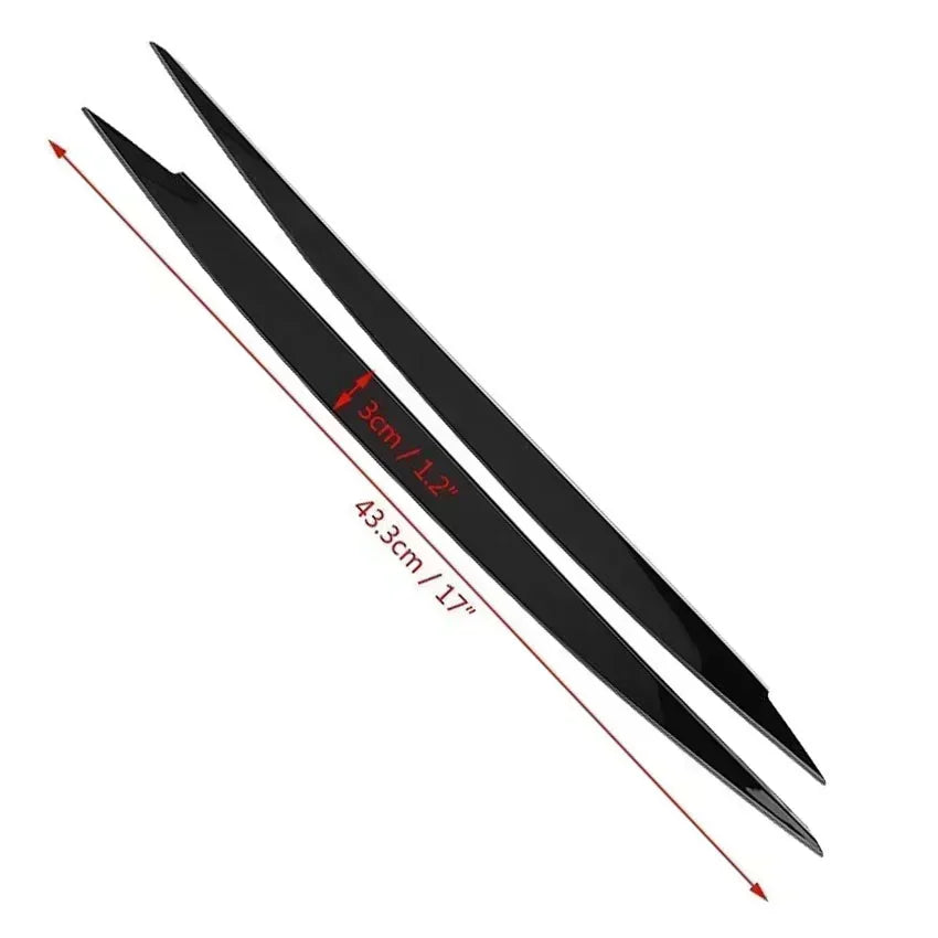For VW GOLF 7 7.5 VII MK7 MK7.5 GTI R GTE GTD 2013-2020 Headlights Eyebrow Eyelids Stickers Trim Cover Accessories Body Kit