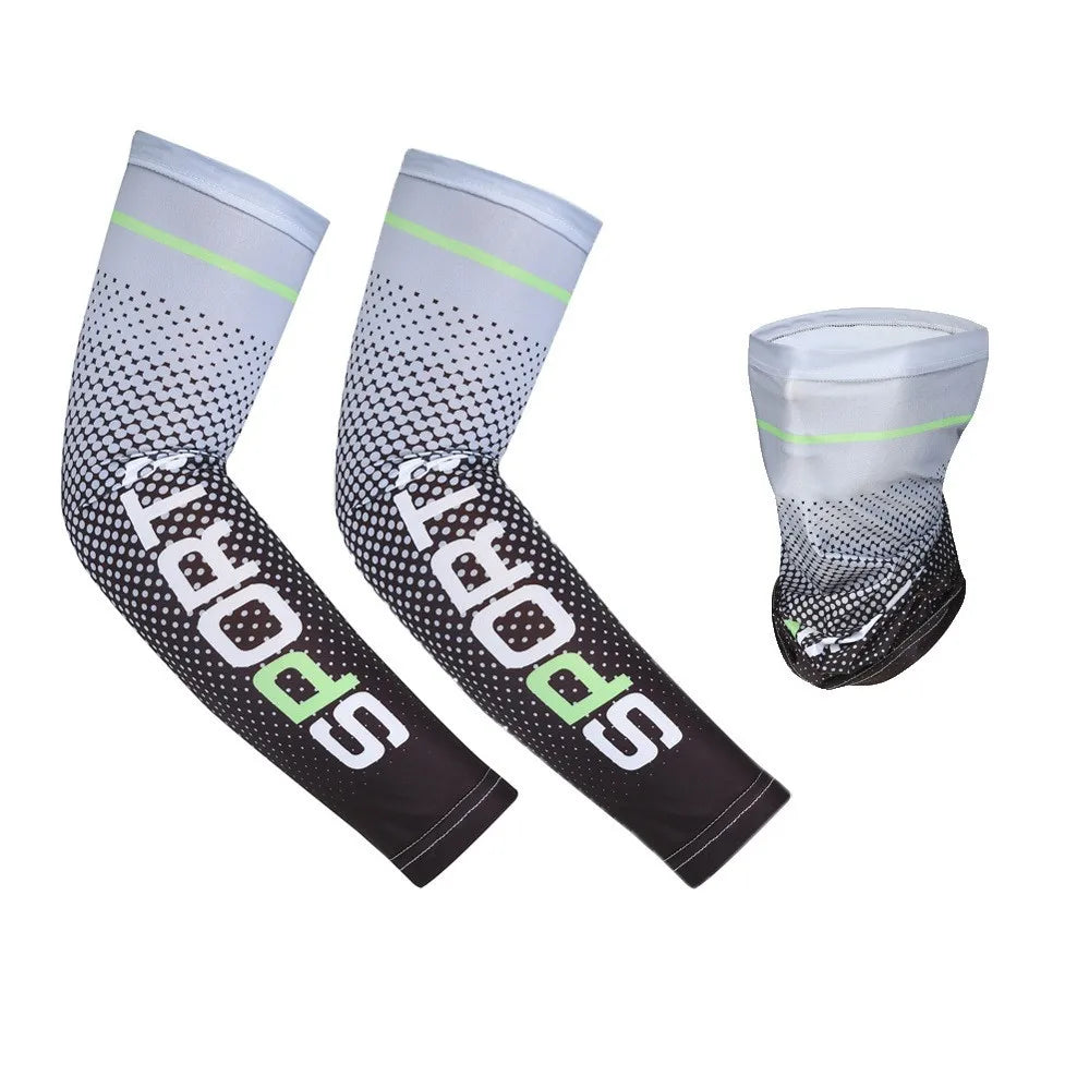 Ice Silk Sunscreen Mask For Men Women Outdoor Cycling Face Cover Solid Color Neck Wrap UV Protection Ear Bandana Scarf Summer
