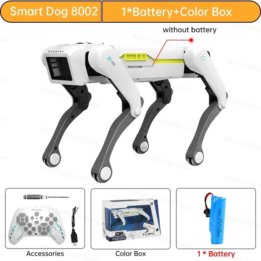 AI Simulation Robot Dog Intelligent Machine Dog Voice Command APP Control Programming Interactive Performs Acrobatics Robot Dog
