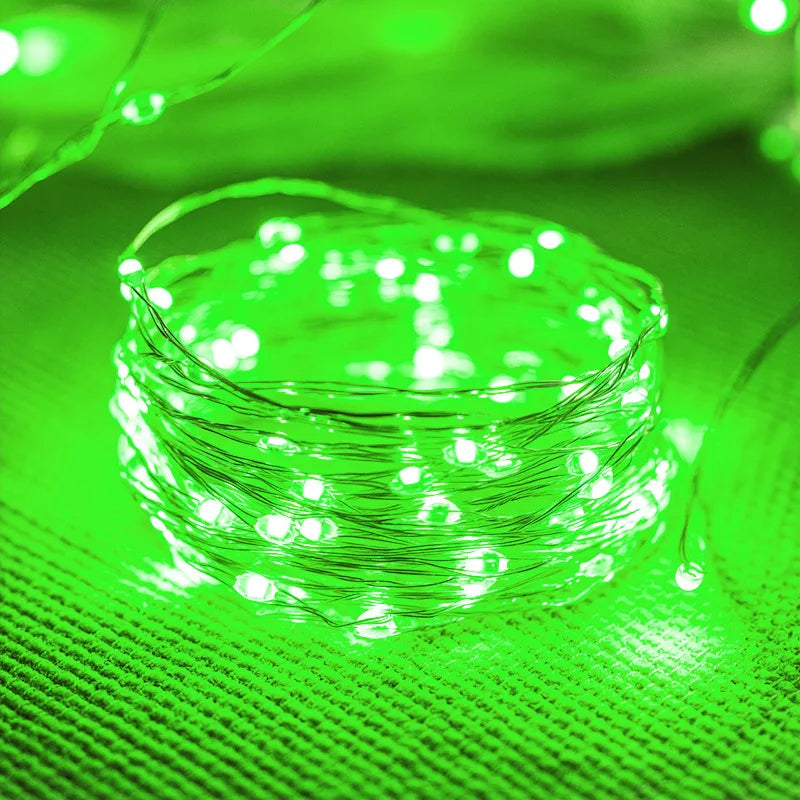 LED String Light 1/2/3/5/10M Waterproof String Lights Holiday Decoration  Fairy Lights Outdoor Garden Christmas String Lights