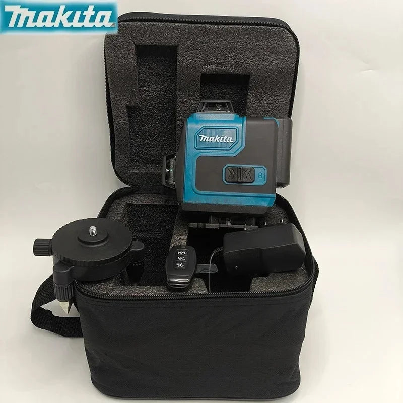 Makita 3D-4D 16-Line High Precision 360° Horizontal Vertical Green Laser Horizontal Wall-Mounted Portable Power Tools