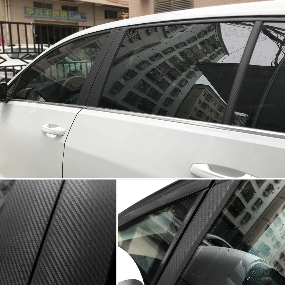 50cmx200cm 3D Carbon Fiber Vinyl Car Wrap Sheet Roll Film Car Stickers and Decal Motorcycle Auto Styling Accessories Automobiles
