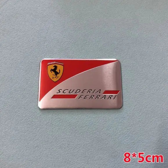 3D Aluminum Car Badge Stickers