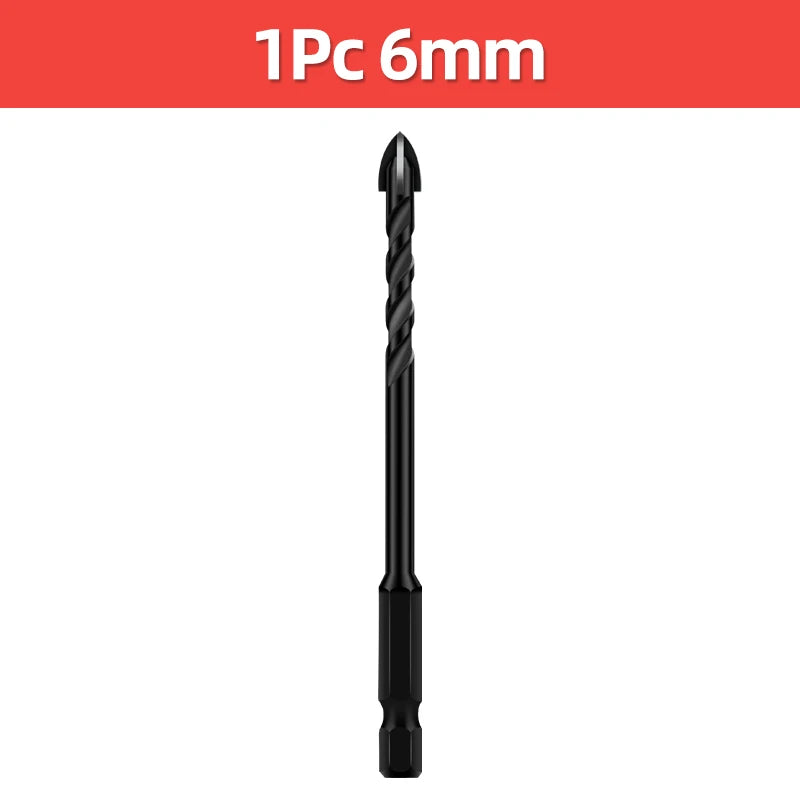 TOOLEYE Cross Hex Drill Bit Set