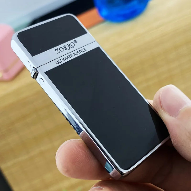 Zorro Ultra-thin Gold Chrome Lighter
