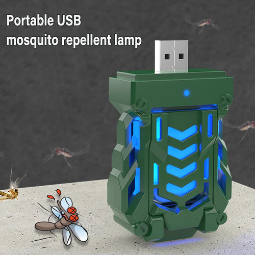 1pc USB Mosquito Killer Summer Portable Mosquito Repeller Heated Electric Mosquito Repellent Improve Sleep Home Outdoor Camping