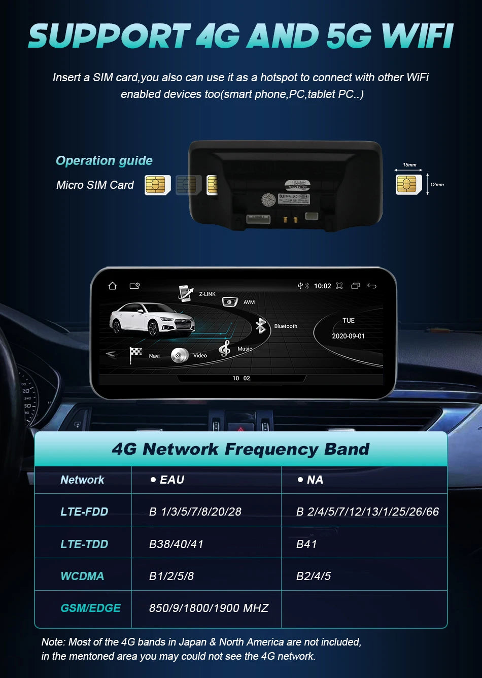 Android 14 8+128GB CarPlay For Audi Q7 4L 2005-2015 MMI 2G 3G GPS Car Multimedia Player Navigation Auto Radio Stereo DSP WIFI