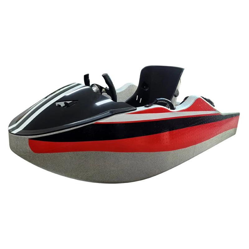Electric Watercraft, 52km/h Dual-Speed Motorized Jet Ski for 2 Adults, 150kg Load & 90min Runtime for Water Sports & Skiing