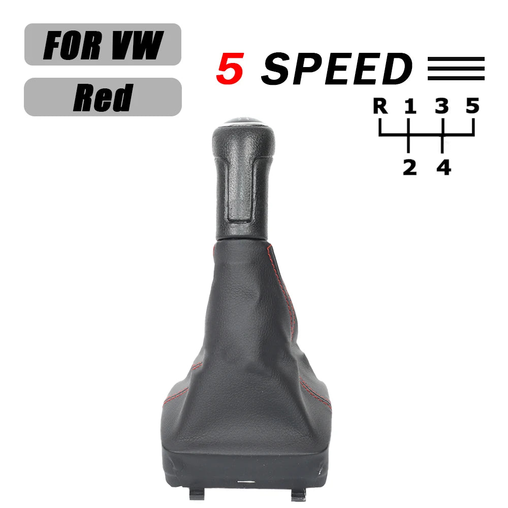 New product Hot sales Manual Shift Knob For Volkswagen VW Polo 9N 9N2 (2002 2003 2004 2005 2006 2007 2008 2009) Car  Accessories