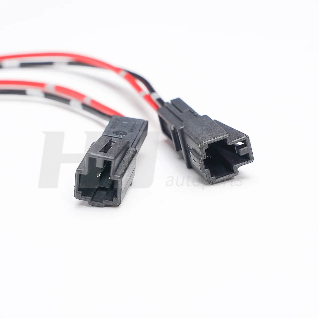 2pcs Car Audio Treble Speaker Plug Wire Tweeter Plug Sub Woofer Lossless Install Lond Speaker Cable Adapter Harness for Audi