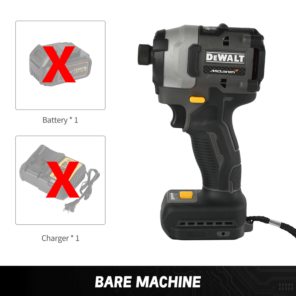 DEWALT DCF85M 20V brushless drill and impact screwdriver | 205 Nm torque 0-3250 rpm 13mm chuck power tool