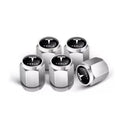 5PCS Car Tire Valve Cover Aluminium Alloy Tire Wheel Stem Air Valve Cap For Tesla Model 3 Y S X 2021 Roadster Cybertruck Juguete