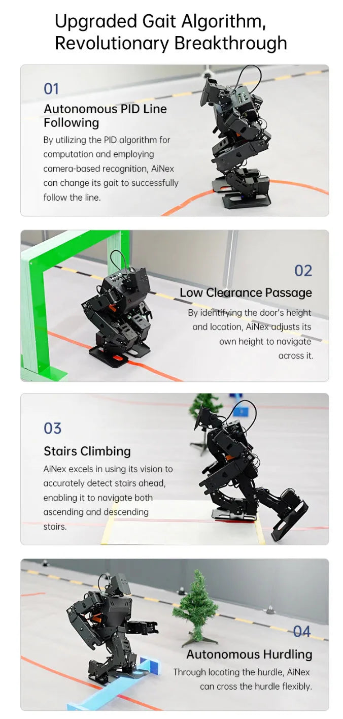 Professional ROS Humanoid Robot for Competition Teaching Kit Based on Raspberry Pi Athletic Robot Kit