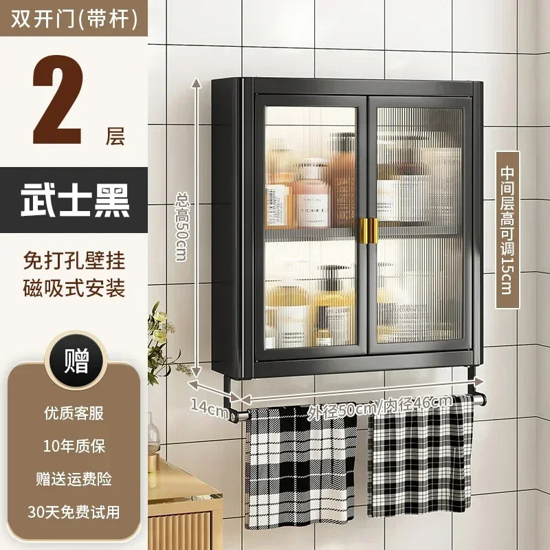 Modern Wall Mounted Bathroom Cabinet white Waterproof Storage Organizer Shelf for Toilet Vanity Bathroom home Decor Furniture