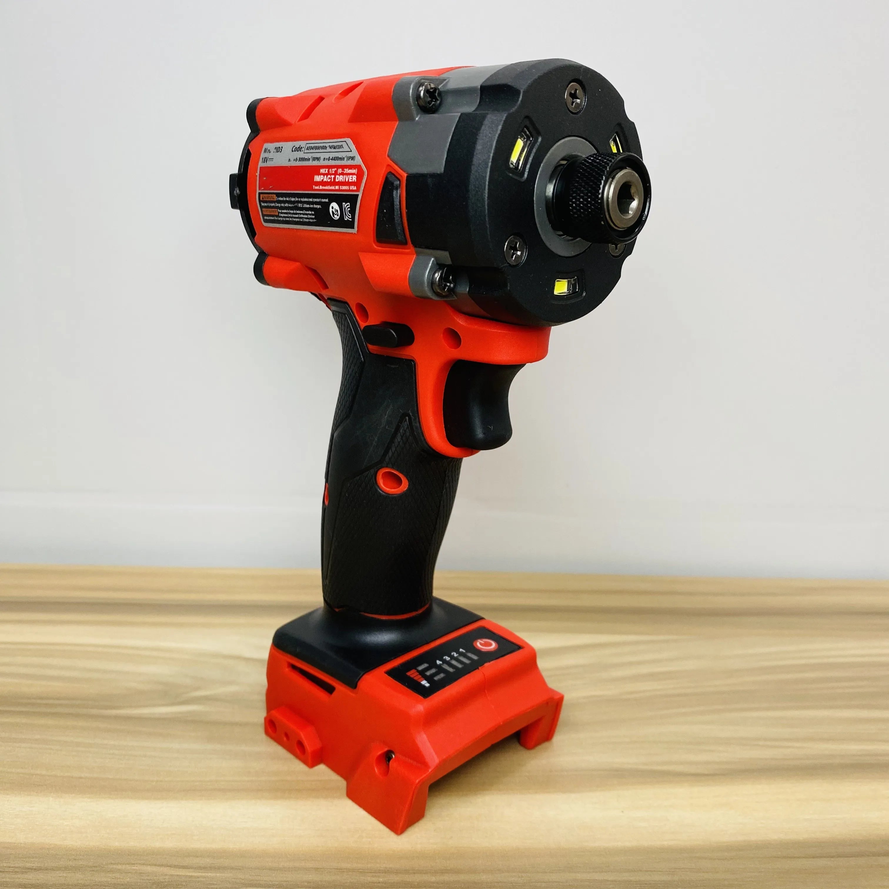 Brushless Electric Screwdriver Cordless Impact Driver Rechargeable Electric Driver Repair Power Tools For Milwaukee 18V Battery