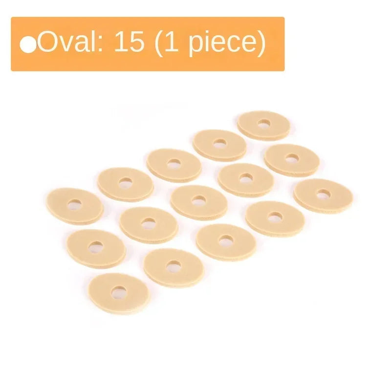 15/20PCS/Sheet Callus Cushions Shoes Heel Pad Foam Round Toe Foot Corn Bunion Protectors Pads Medical Plaster Foot Corn Removal
