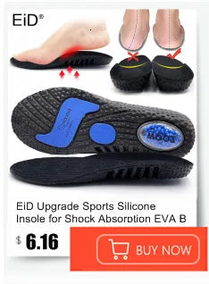 EiD New Arch Support 25mm Orthotic insole Black Leather orthotics Insoles for Flat Foot O/X Leg Corrected Shoe Sole insert pads