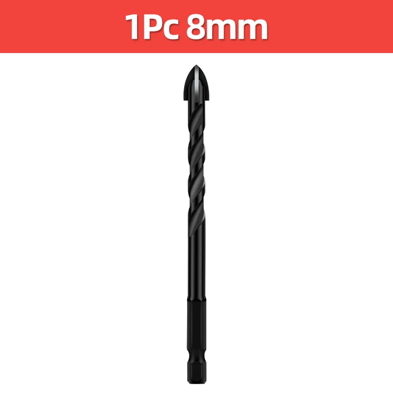 TOOLEYE Cross Hex Drill Bit Set