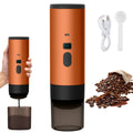 Cafetière à Capsules Électrique Portable Machine à Expresso sans Fil Pompe Chauffante Cafetière de Voyage et de Voiture 3 en 1