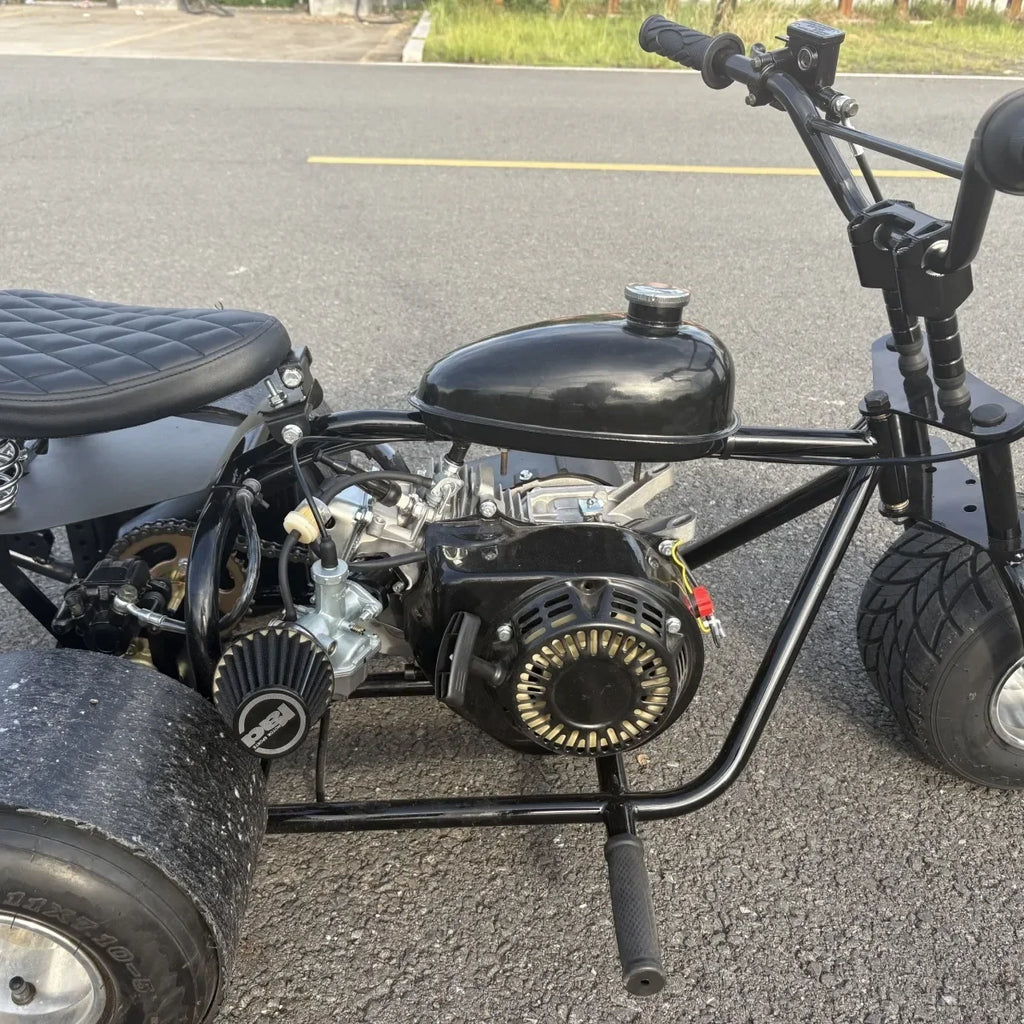 Mini All-terrain Off-road Kart 212cc Four Stroke Fuel 3-Wheeler ATV Beach Car Mountain Rally Drift Adult Vehicle