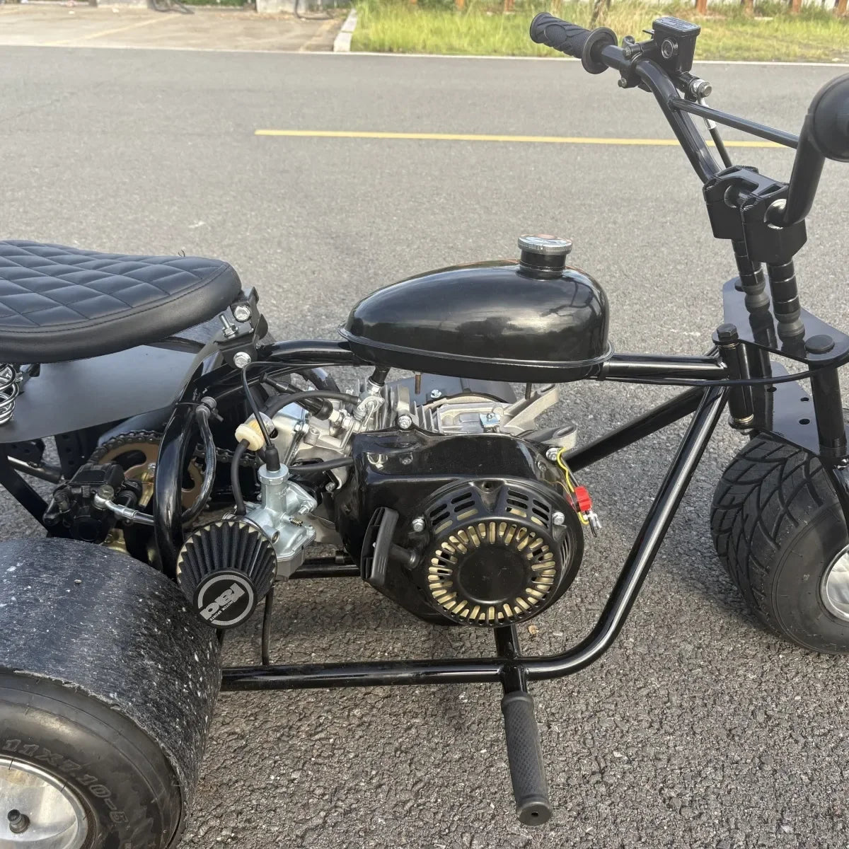 Mini All-terrain Off-road Kart 212cc Four Stroke Fuel 3-Wheeler ATV Beach Car Mountain Rally Drift Adult Vehicle