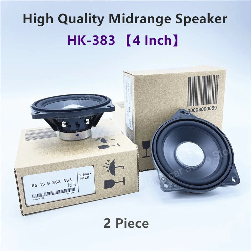 Car Midrange Speaker Tweeter Kit 4 Inch For BMW F10 F11 F15 F16 F20 F22 F23 F25 F26 F30 F32 F34 F47 F48 G20 G30 E60 E90