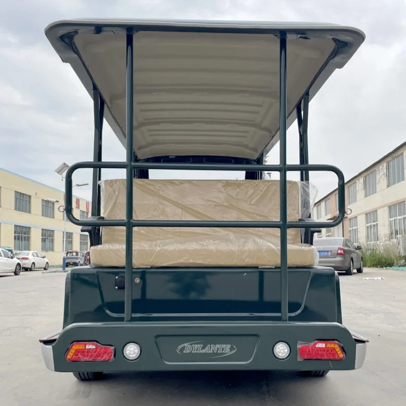 China-Made Luxury Exquisite 11-Seat Large Electric Tourist Sightseeing Bus Luxury Passenger Trackless Micro Electric Bus