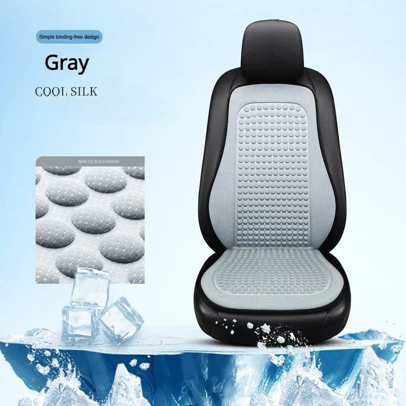 Ice Silk Breathable Car Seat Cover Summer Cooling Auto Seat Cushion Universal Chair Backrest Interior Protector seat cushion