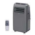 Shinco Grey Portable Air Conditioner Heater and Cool , Ac Heater Combo Window Unit, Portable AC Unit with Dehumidifier & Fan, Cools & Heats,Remote Control and Window Kit
