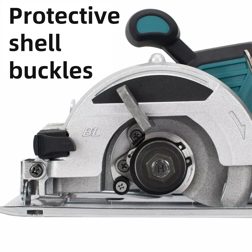 Brushless Electric Circular Saws 5Inch Cordless Cutting Tool Handheld Woodworking Tools for Makita 18V Battery