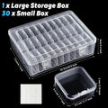 DIY Diamond Painting Embroidery Storage Box 30/15/14Grids Art Embroidery Accessories Beads Display Sorting Box Storage Container