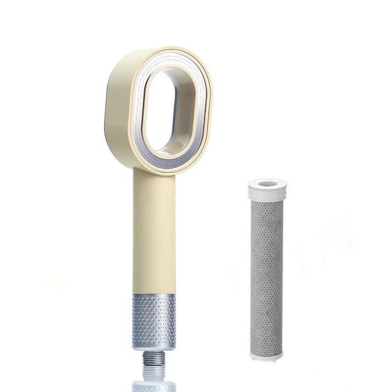 Filter Showerhead High Pressure Shower Head Water Saving Filtration Purification International Students Bathroom Accessories