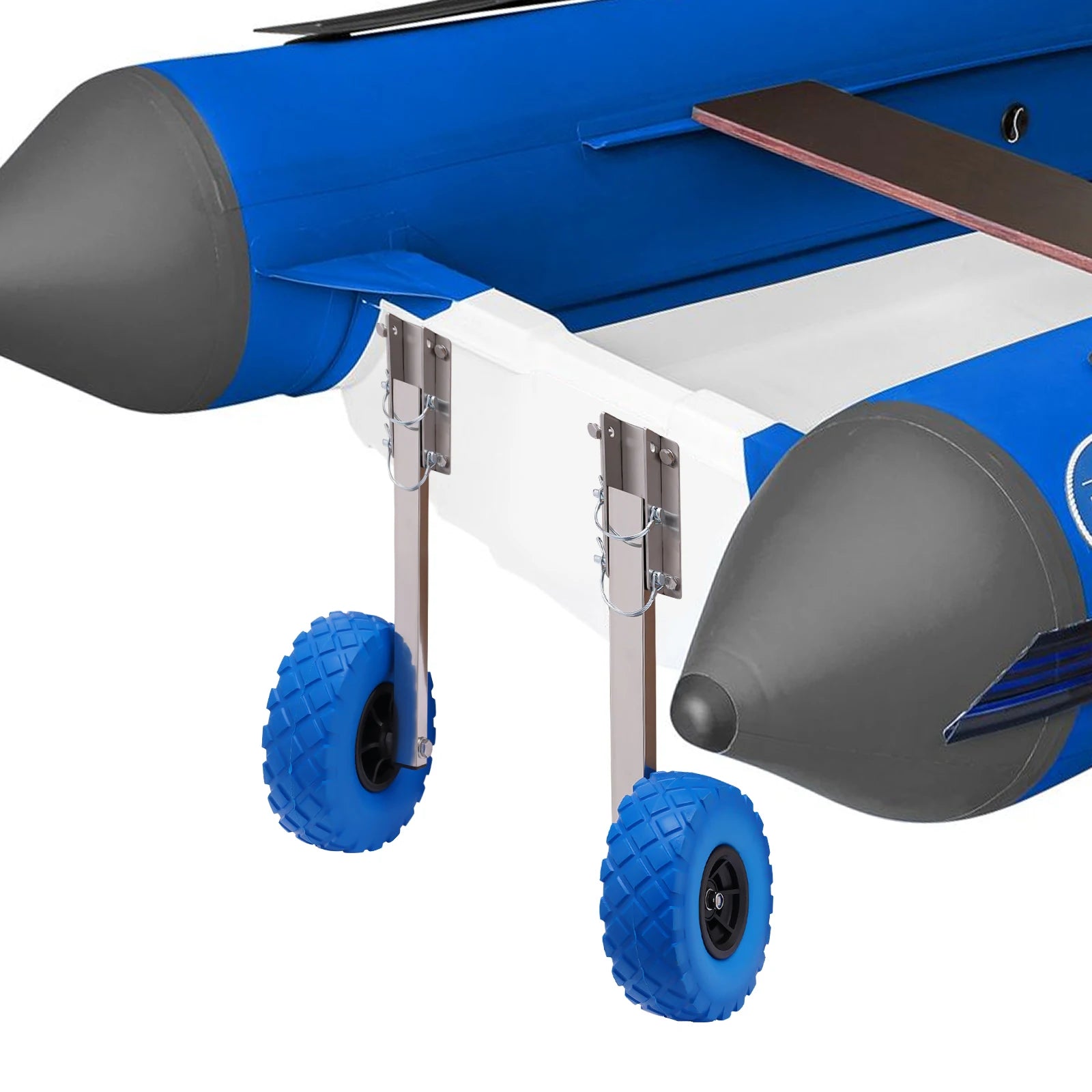 Portable Lightweight Dinghy Cart with 9.84'' Wheels,330lbs Load Capacity,Universal for Fishing Boat,Inflatable Watercraft,SUP
