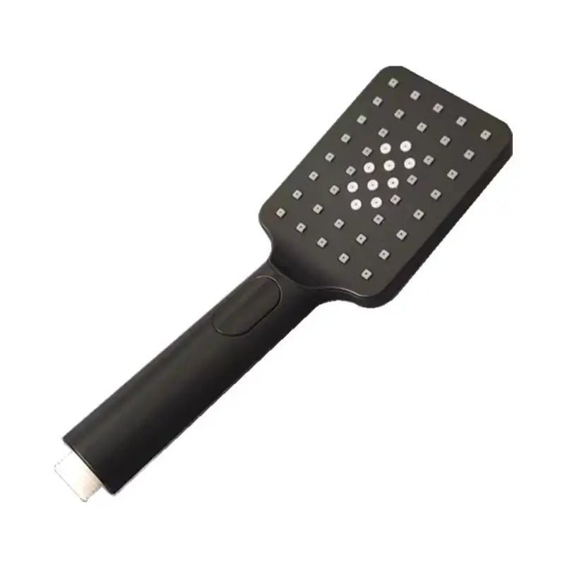 Hand-held Shower Head Water Saving Black Bathroom Rainfall Shower Nozzle Aerator High Pressure handheld Shower Head