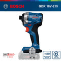 Visseuse à chocs sans fil Bosch GDR 18V-215, moteur sans balais, robuste, couple élevé, tournevis électrique professionnel