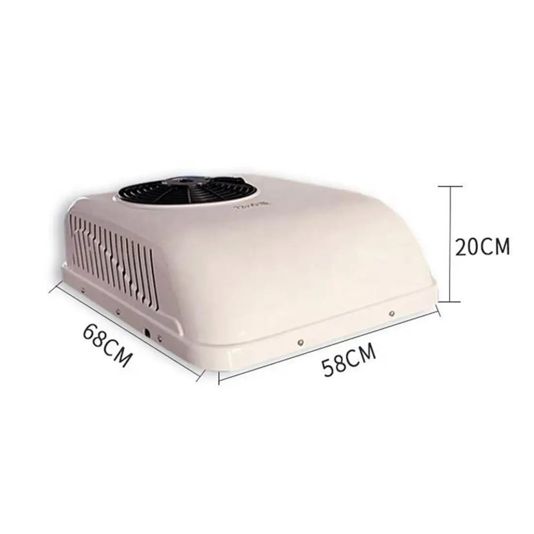 Aspligo 12V Fast Heat & Cool RV Automotive Electric Parking Air Conditioner For Camper Van Truck Motorhome Caravan Tractor New