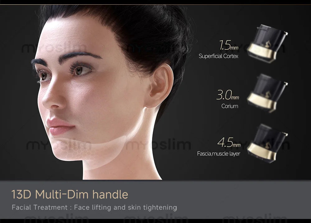 Professional 22D MAX 2 in 1 Portable Facial Lifting, Firming, Anti-Aging Beauty Device, 3D Sculpting Machine