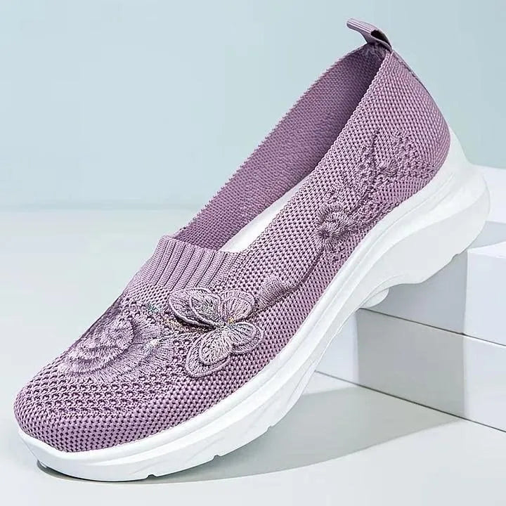 New women's breathable mesh shoes, fashionable and comfortable cloth shoes, 2026 summer casual shoes